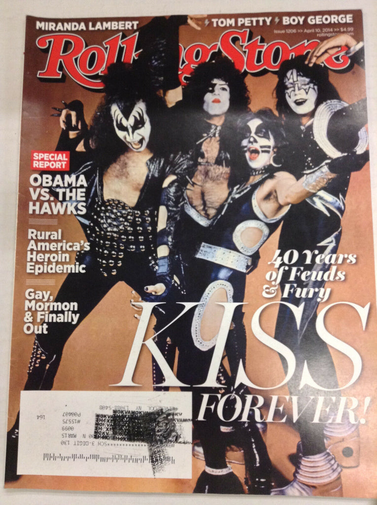 Rolling Stone Magazine 40 Years Of Fury & Kiss April 10, 2014 050217nonrh