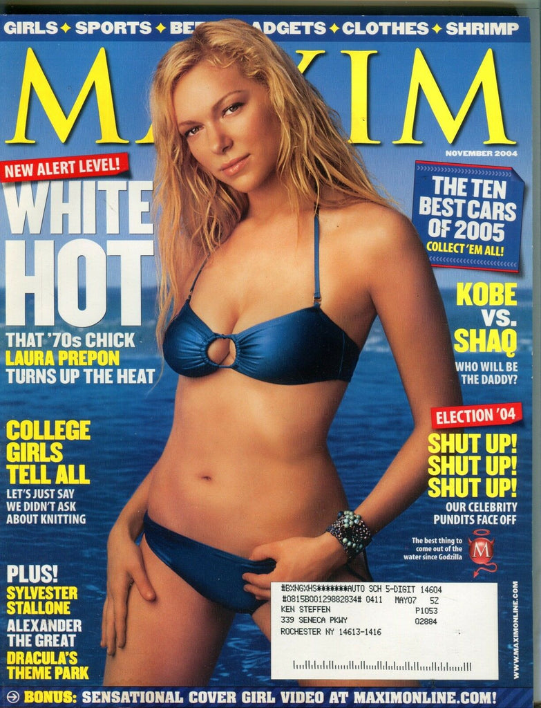 Maxim Magazine November 2004 Laura Prepon EX w/ML 101016jhe –  mr-magazine-hobby