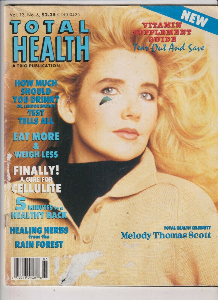Total Health Mag Melody Thomas Scott December 1991 112219nonr