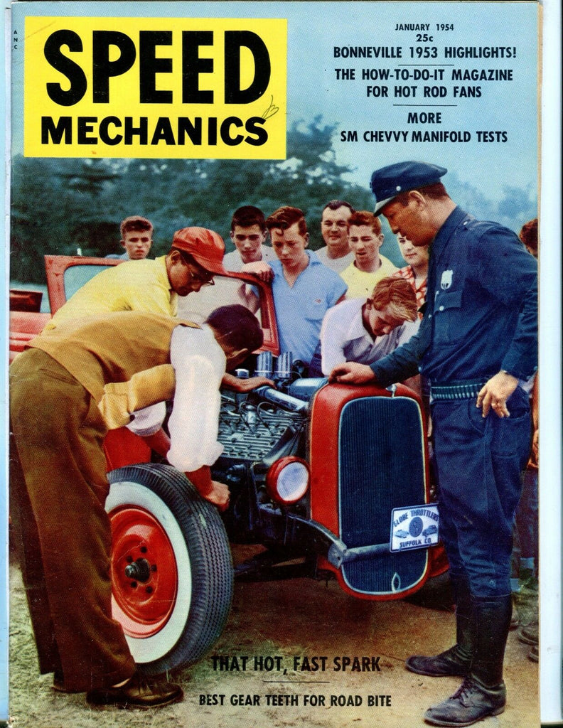 Speed Mechanics Magazine January 1954 Bonneville EX No ML 052117nonjhe