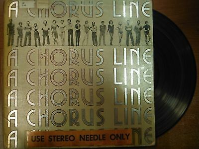 33 RPM Vinyl NY Shakespeare Festival A Chorus Line Columbia Rec Stereo 021915SM