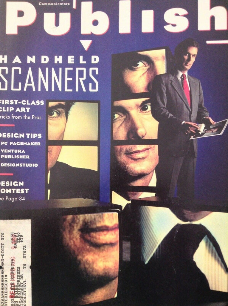 Publish Magazine Handheld Scanners & Clip Art September 1990 120618nonrh