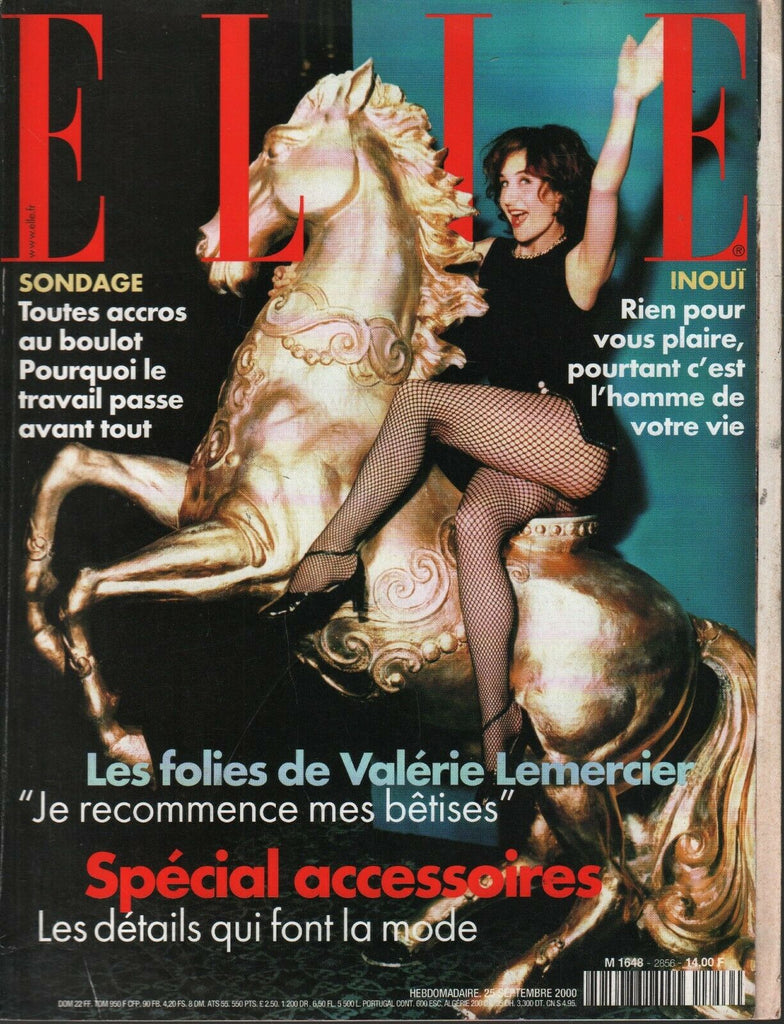 Elle French Fashion September 25 2000 Amille Laurens Calerie Lemercier 101620ame