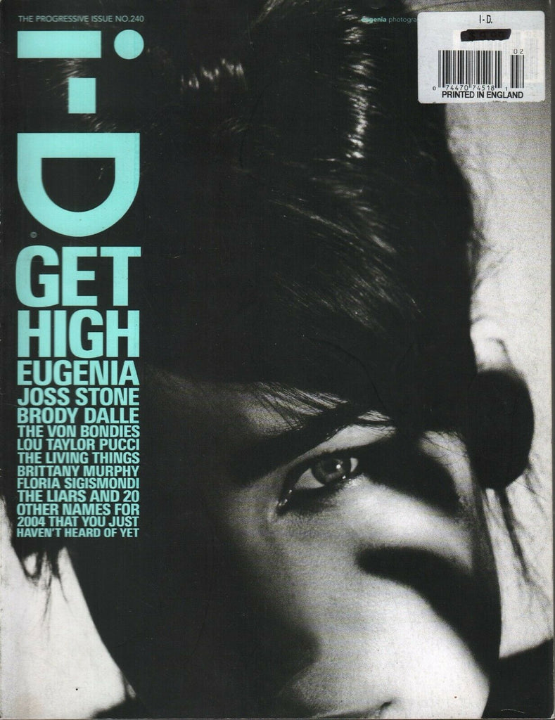 i-D UK Fashion Magazine February 2004 Eugenia Issue #240 112119AME