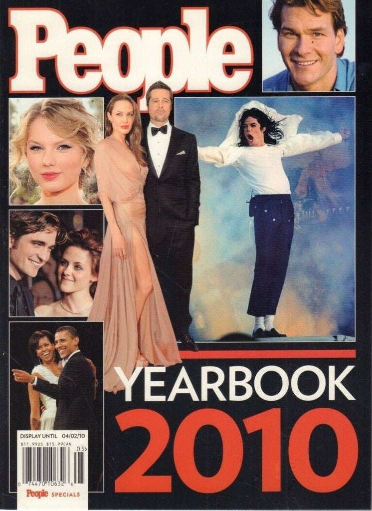 People Yearbook 2010 Michael Jackson Brad Pitt Taylor Swift 121718DBE