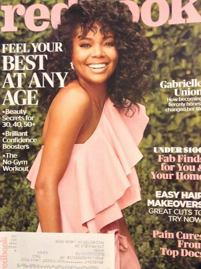 Redbook Magazine Gabrielle Union Beauty At Any Age March 2018 040418nonrh