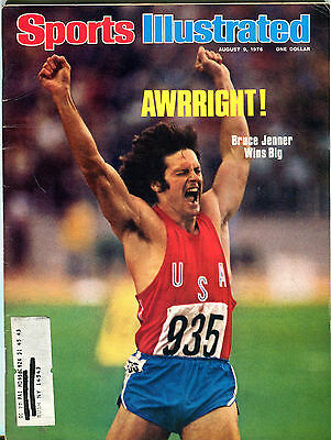 Sports Illustrated Magazine August 9 1976 Bruce Jenner EX 031516jhe