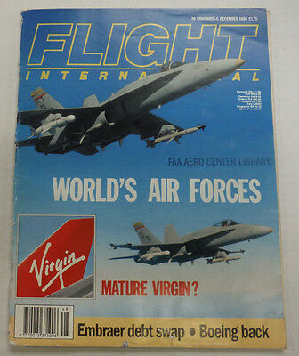 Flight International Magazine World's Air Forces December 1989 FAL 061015R