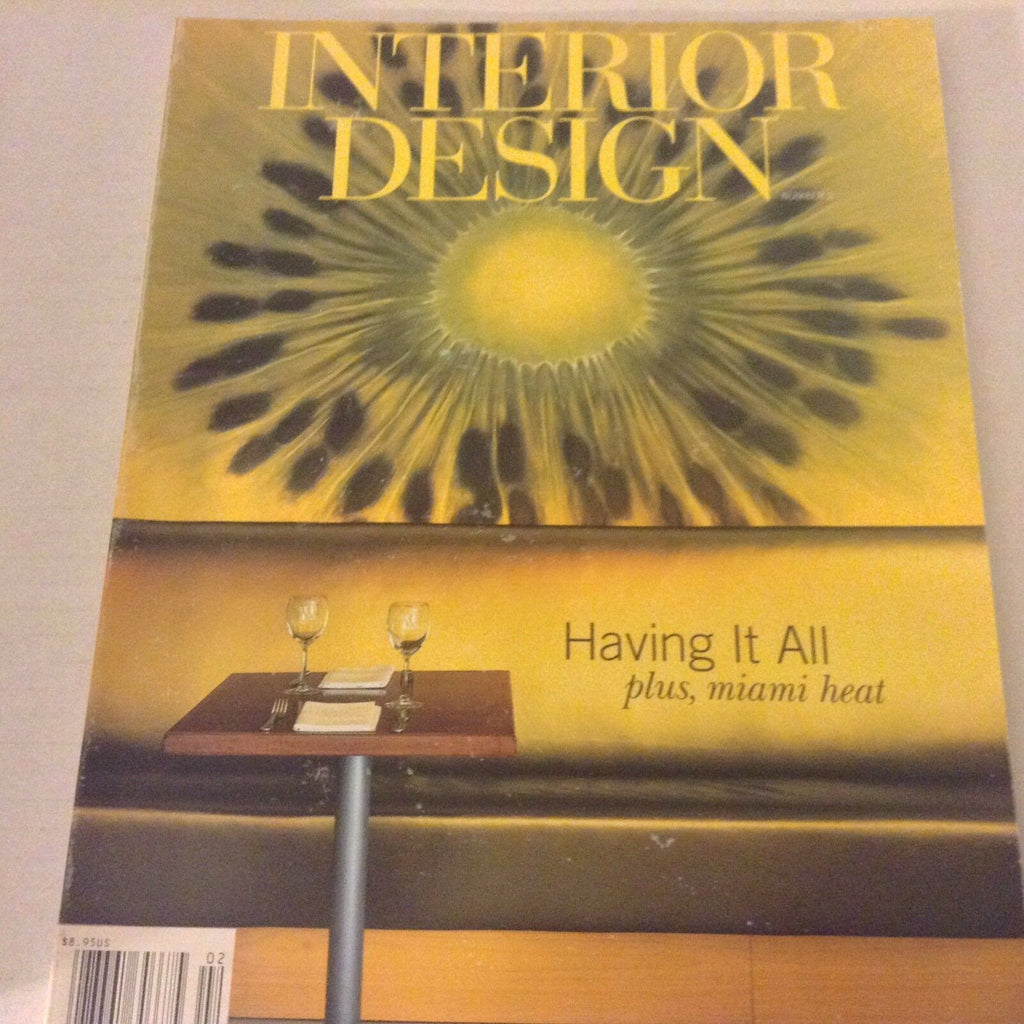 Interior Design Magazine Having It All Miami Heat February 2002 071317nonrh