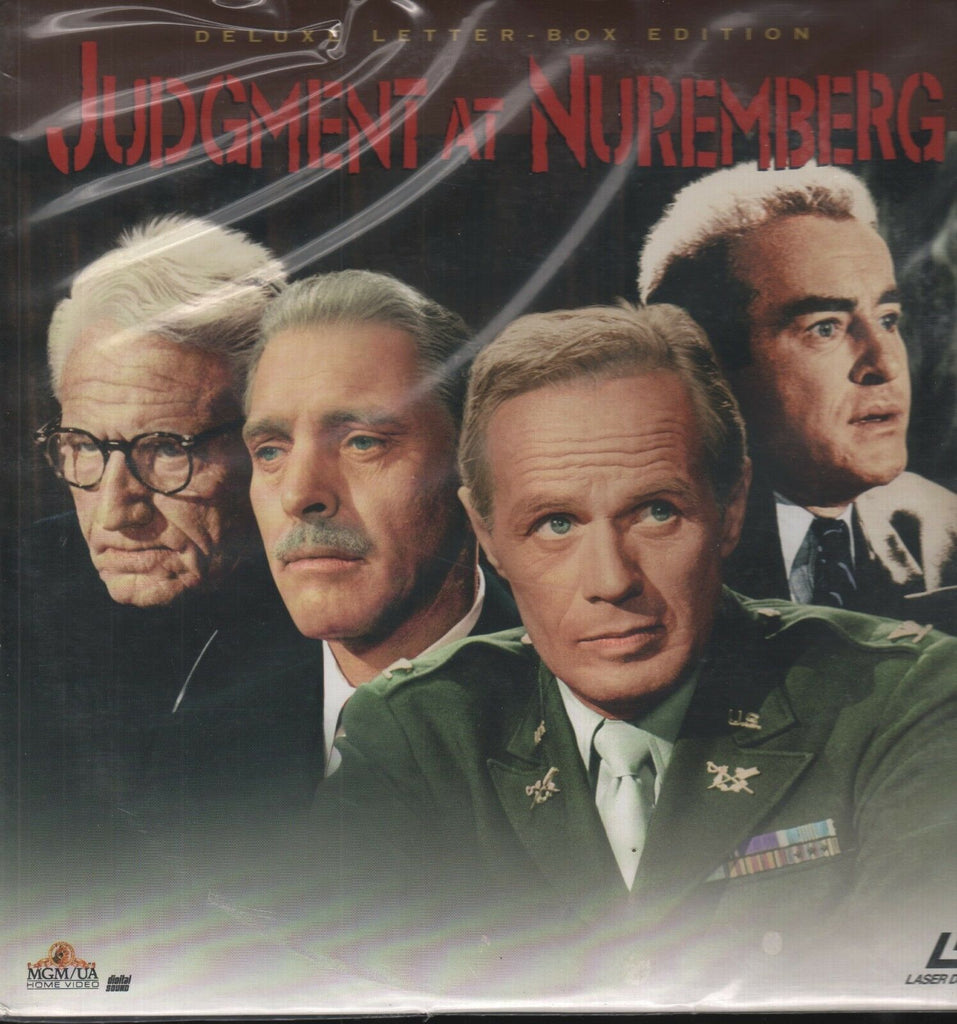 Judgment at Nuremberg Deluxe Letterbox MGM/UA 1996 Laserdisc 110818AMLD2