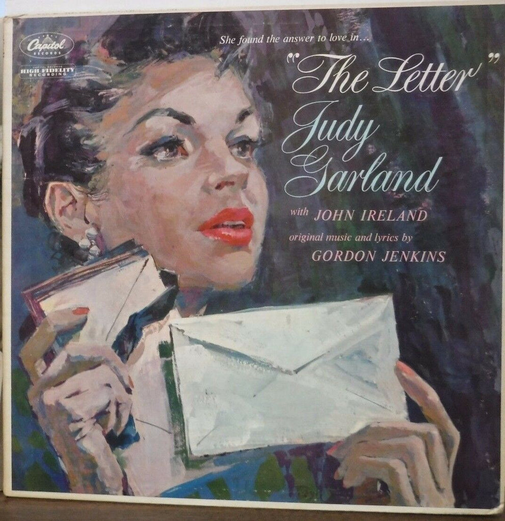 The Letter Judy Garland 33RPM orig music and lyrics Gordon Jenkins 020517LLE