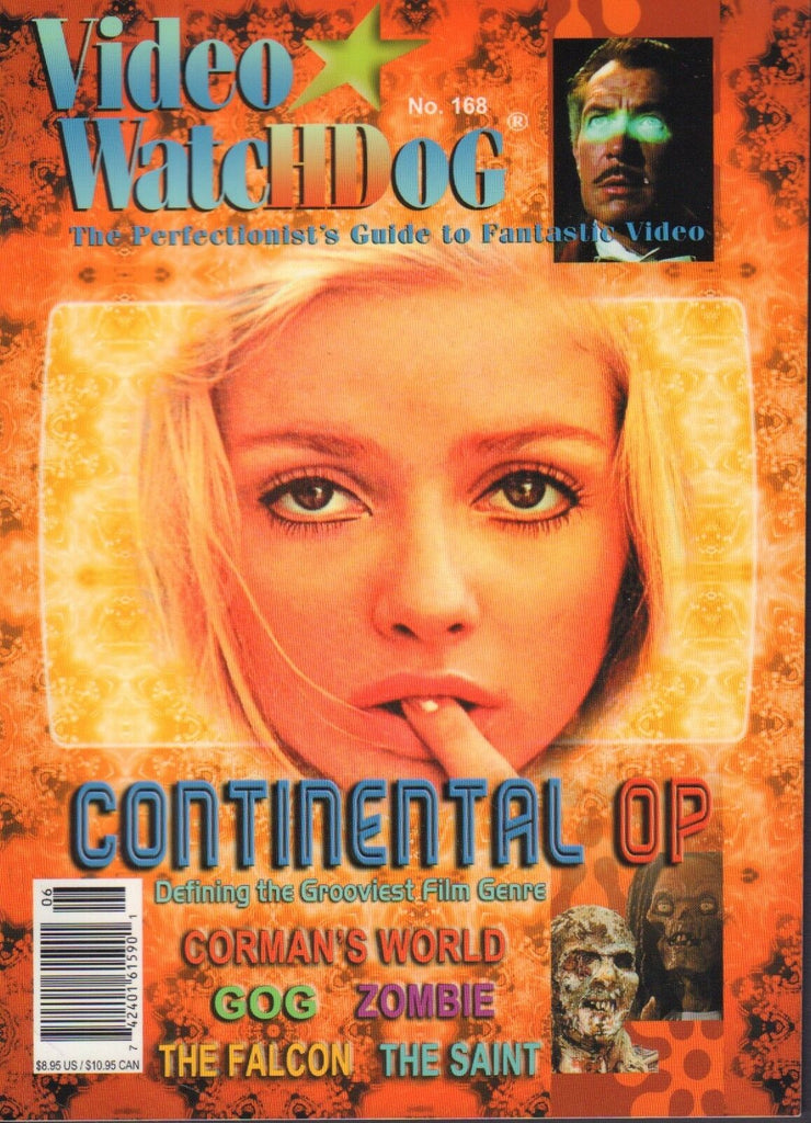 Video Watchdog no.168 Continental Op Corman 021318DBE