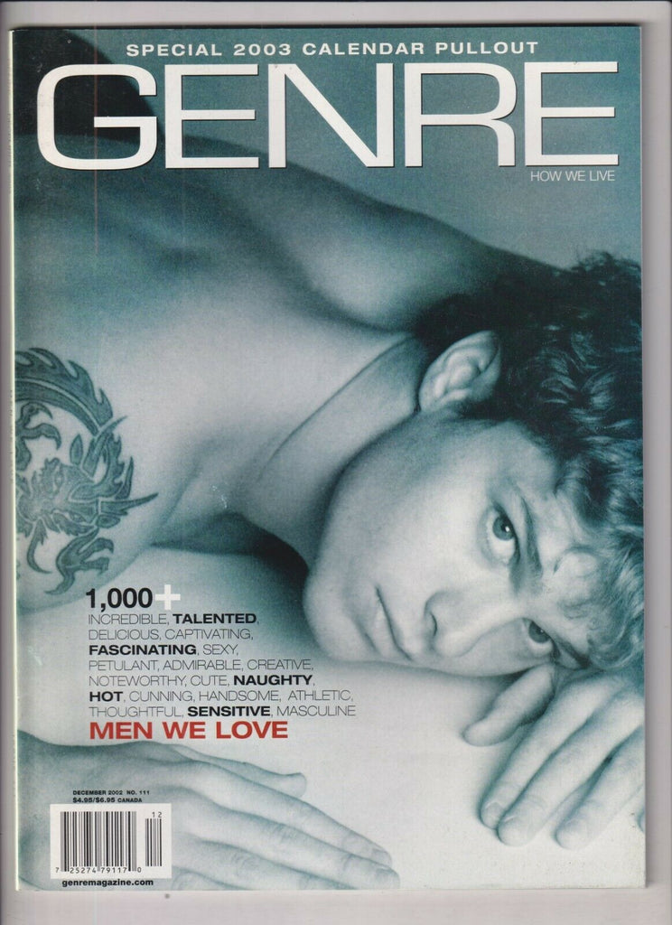 Genre Gay Fashion Mag Nicholas Aaron Boy George December 2002 031120nonr