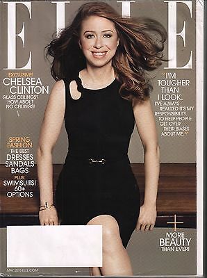 Elle May 2015 Chelsea Clinton, Spring Fashion Guide VG 020916DBE