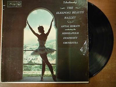 33 RPM Vinyl Tchaikovsky The Sleeping Beauty Ballet Mercury Records LP 031115SM