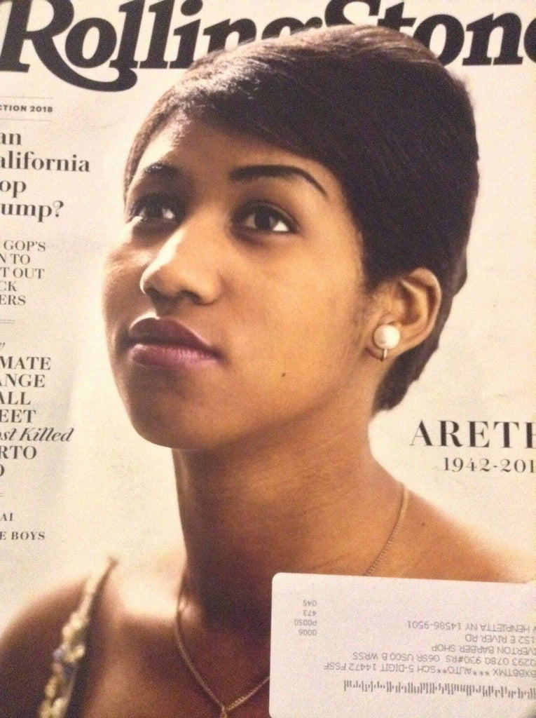 Rolling Stone Magazine Aretha Franklin Donald Trump October 2018 011219nonrh
