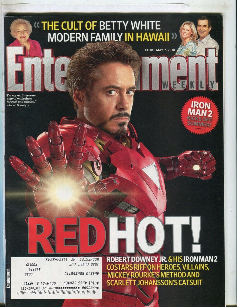 Entertainment Weekly Magazine May 7 2010 Robert Downey Jr. EX w/ML 042617nonjhe