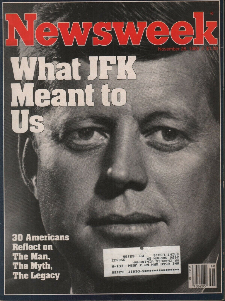 Newsweek November 28 1983 John F Kennedy w/ML 071519AME