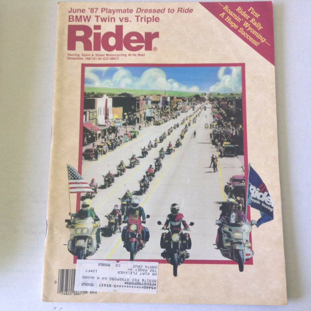 Rider Magazine Roamin' Wyoming A Huge Success December 1987 060117nonrh3