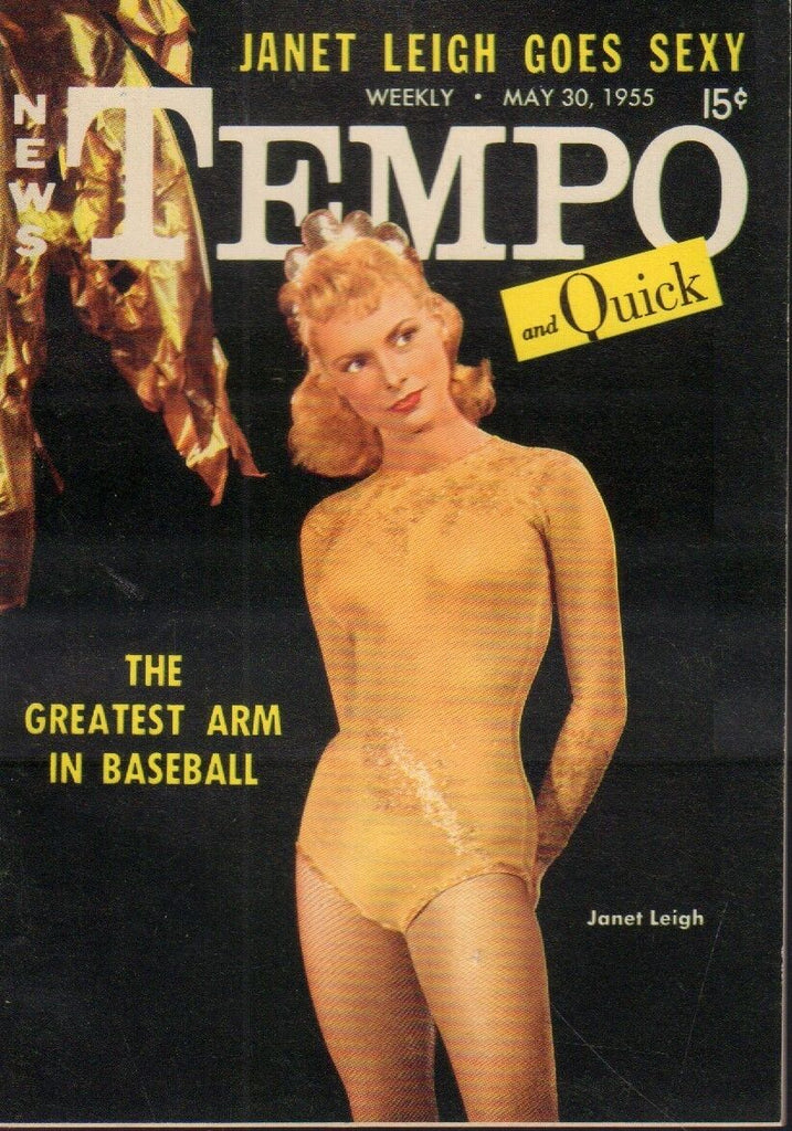 News Tempo & Quick May 30 1955 Janet Leigh Cheesecake Pin Up 091218AME2