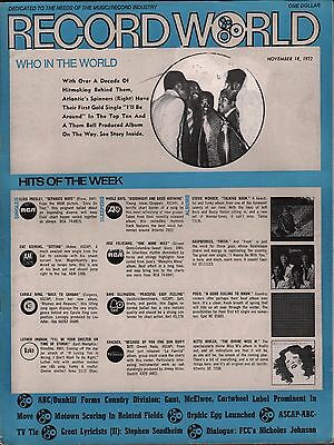 Record World November 18 1972 The Spinners w/ML EX 120715DBE