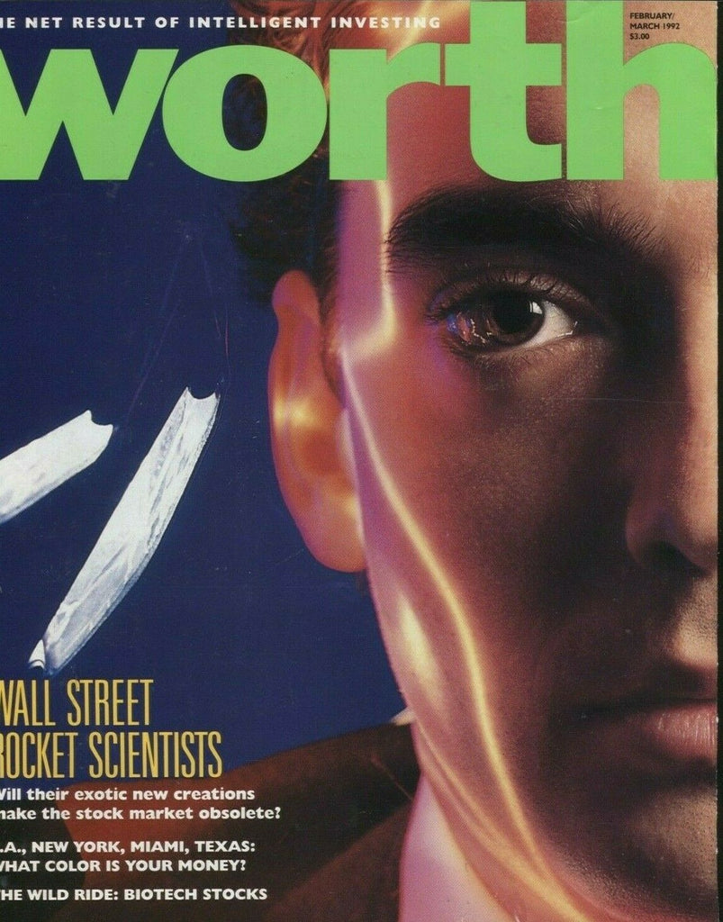 Worth February March 1992 Premiere Issue Chip Simons 021220DBE