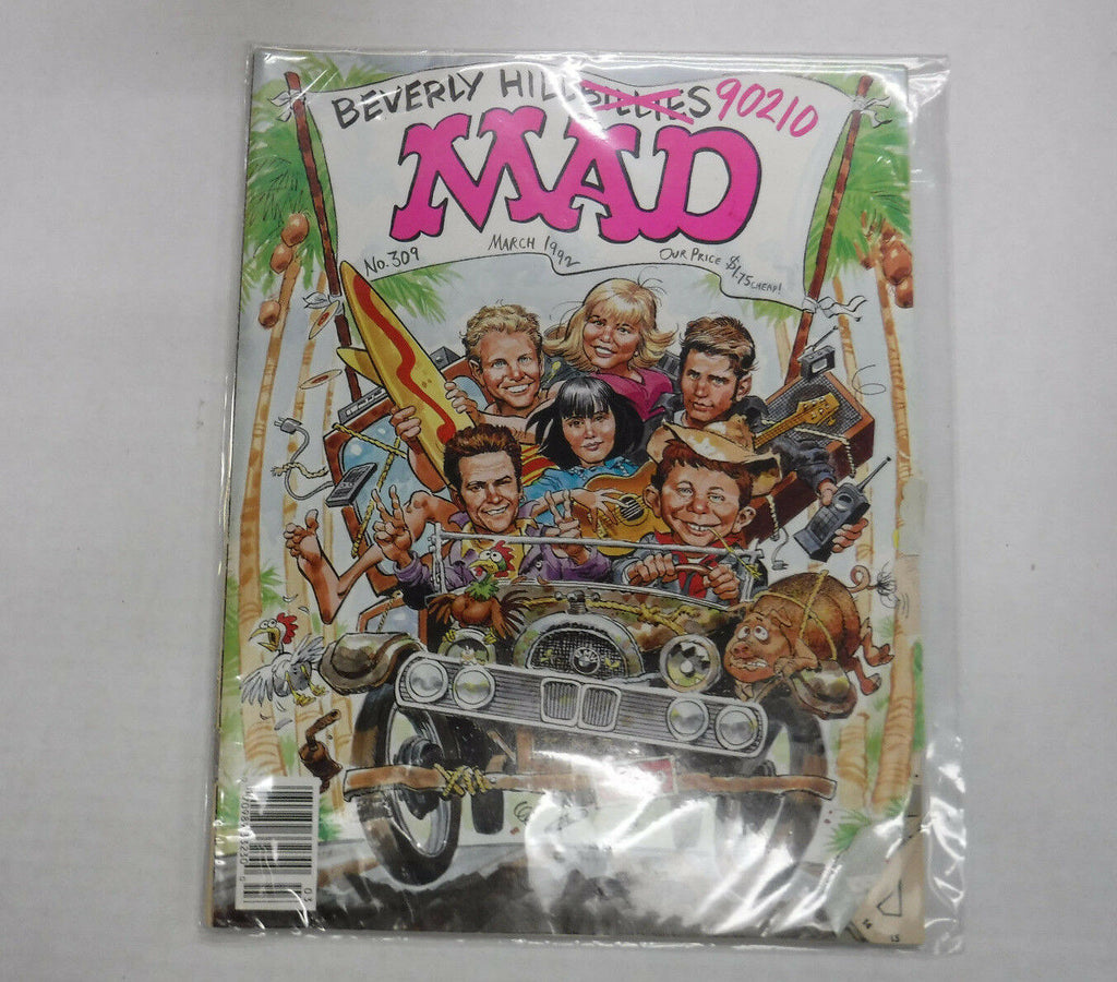 Mad Magazine Beverly Hills No.309 March 1992 111416R