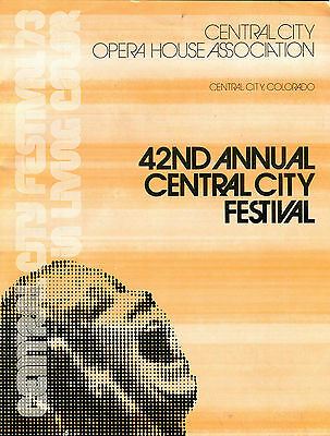 42nd Annual Central City Festival Opera House Program Gershwin EX 051316jhe