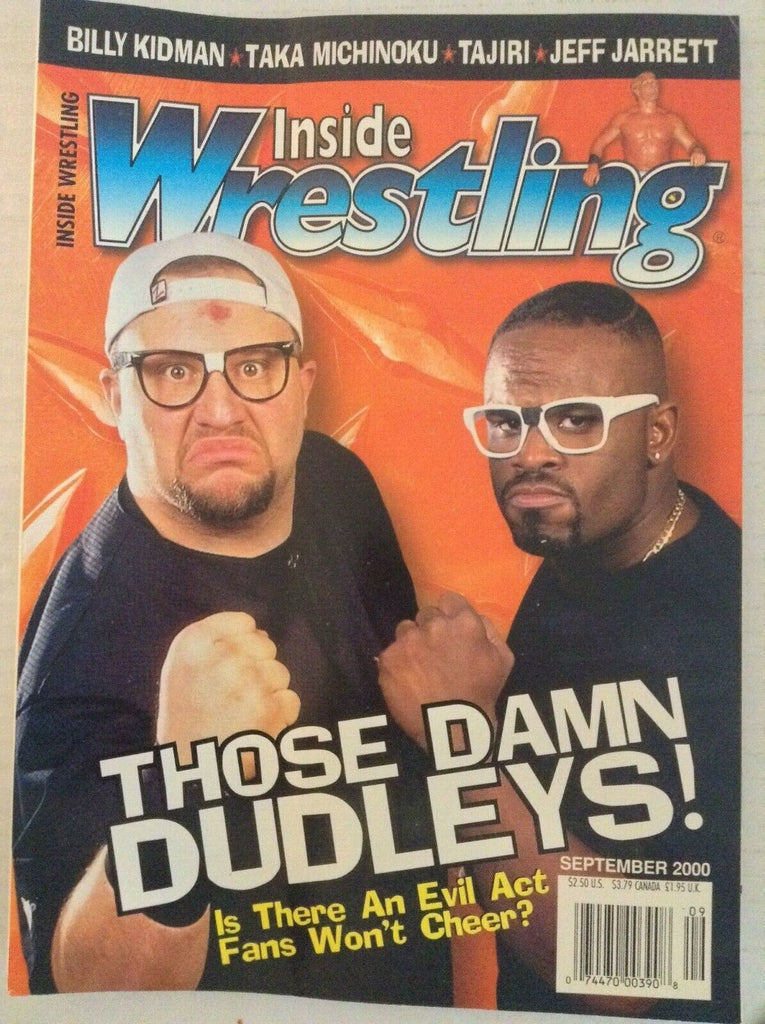 Inside Wrestling Dudley Brothers Jeff Jarrett September 2000 032719nonrh