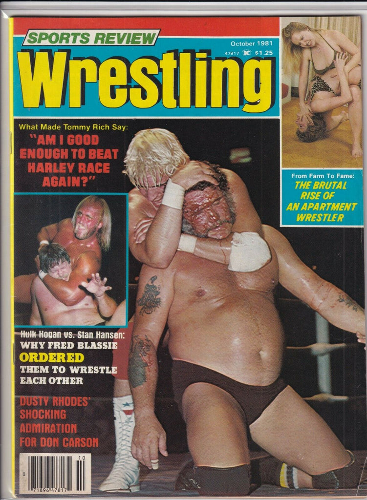 Sports Review Wrestling Tommy Rich Hulk Hogan October 1981 092319nonr