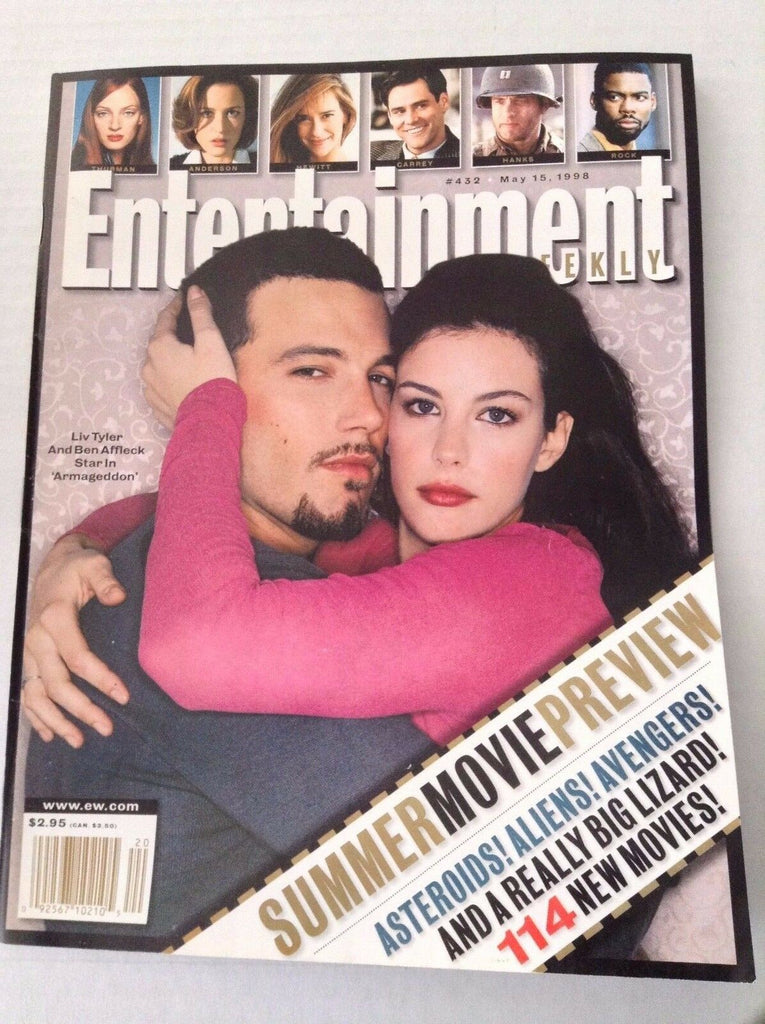 Entertainment Weekly Magazine Ben Affleck Liv Tyler May 15, 1998 031917NONRH