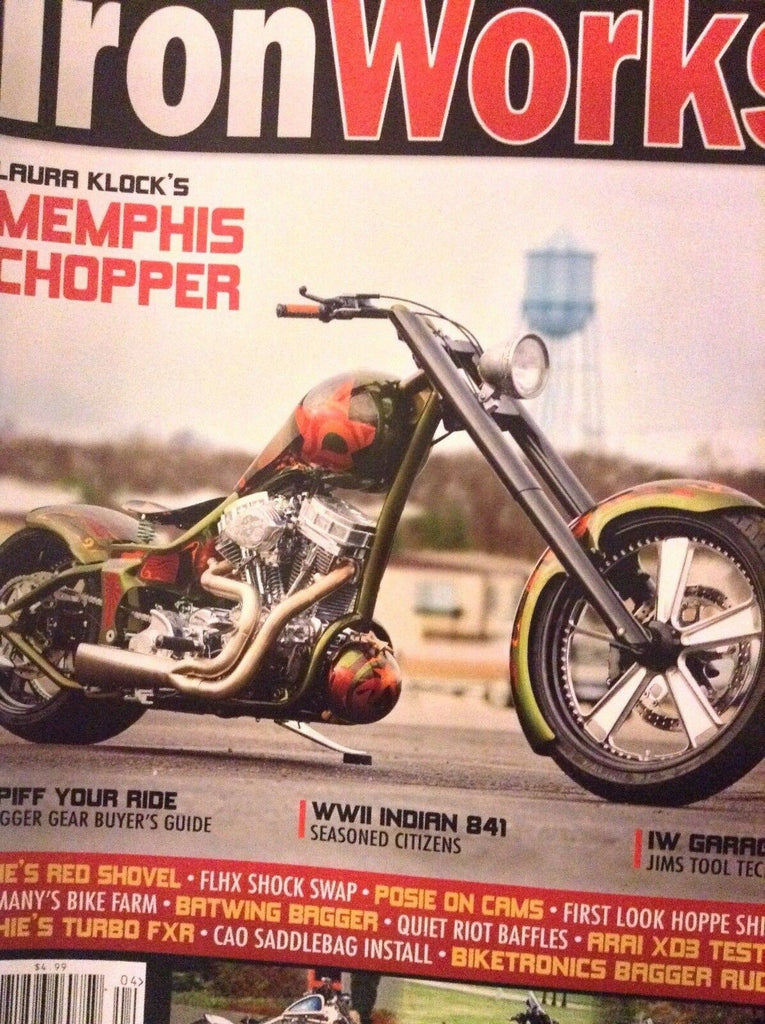 IronWorks Magazine Laura Klock's Memphis Chopper April 2011 121318nonrh
