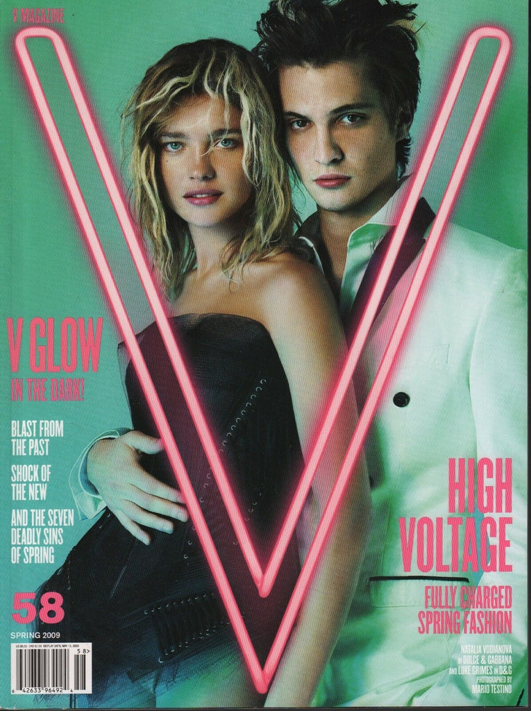 V Fashion Magazine Spring 2009 Natalia Vodianova Luke Grimes 032918DBF