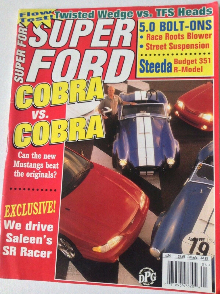 Super Ford Magazine Cobra Vs. Cobra April 1996 051617nonrh