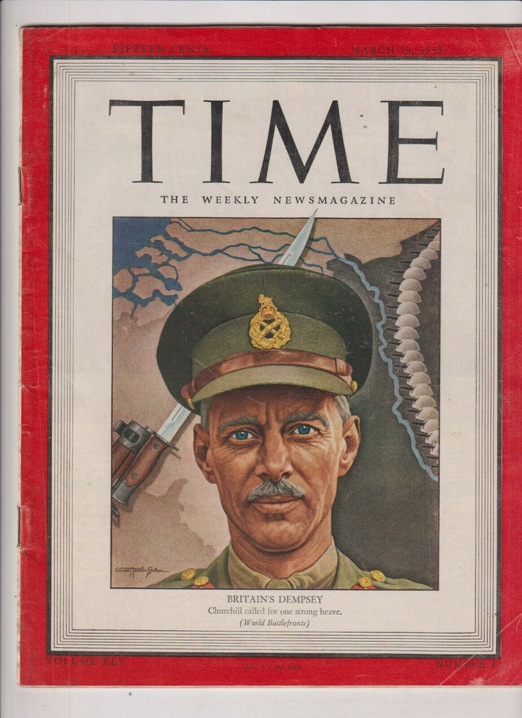 Time Mag Miles Dempsey March 19, 1945 111519nonr