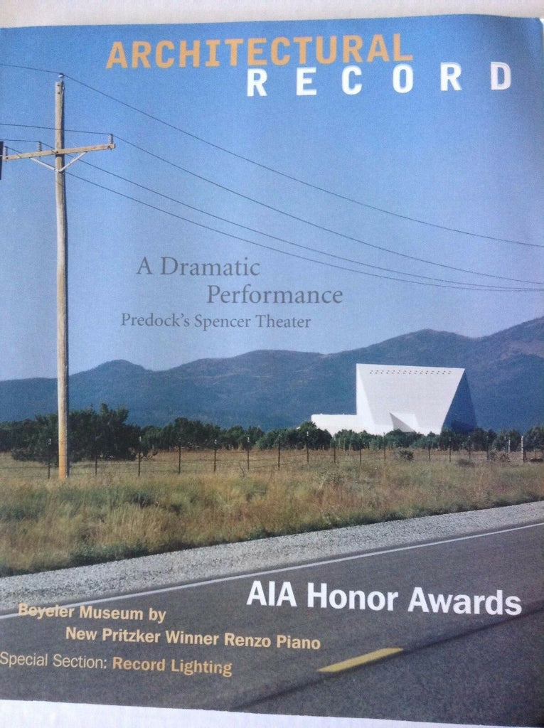 Architectural Record Magazine AIA Honor Awards May 1998 081817nonrh2