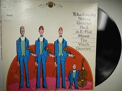 33 RPM Vinyl Tchaikovsky String Quartet No 3 in E Flat Crossroad Record 010815SM