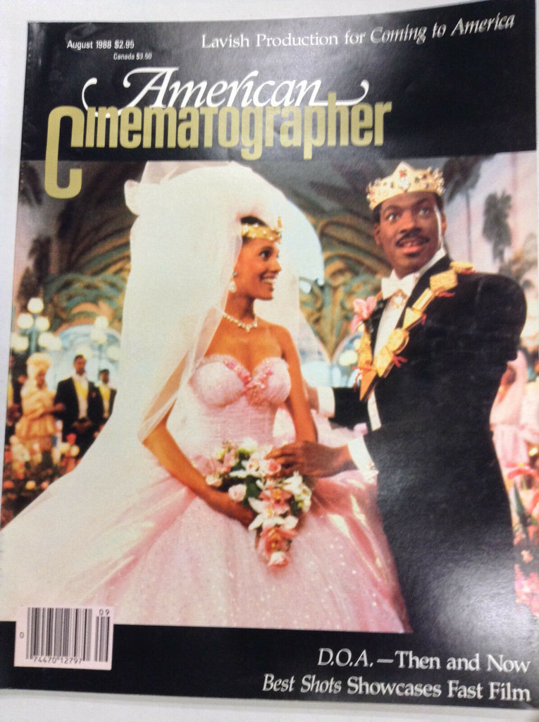 American Cinematographer Magazine Eddie Murphy August 1988 040517nonr