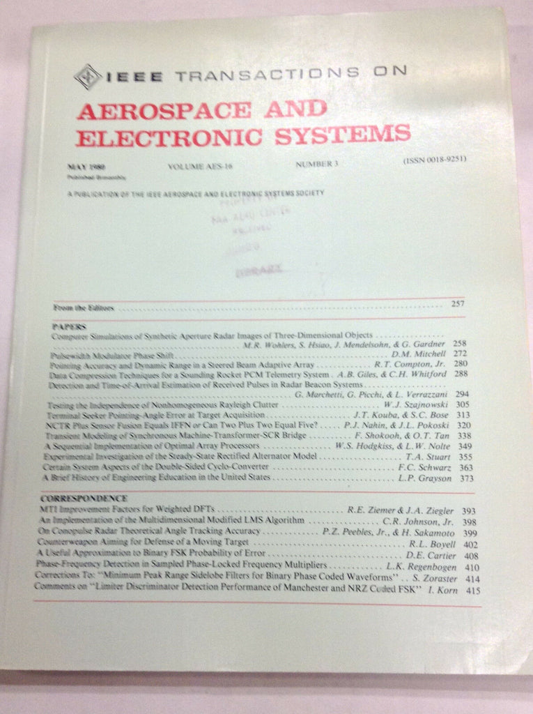 Aerospace Electronic Magazine Computer Simulations May 1980 FAL 042617nonr2