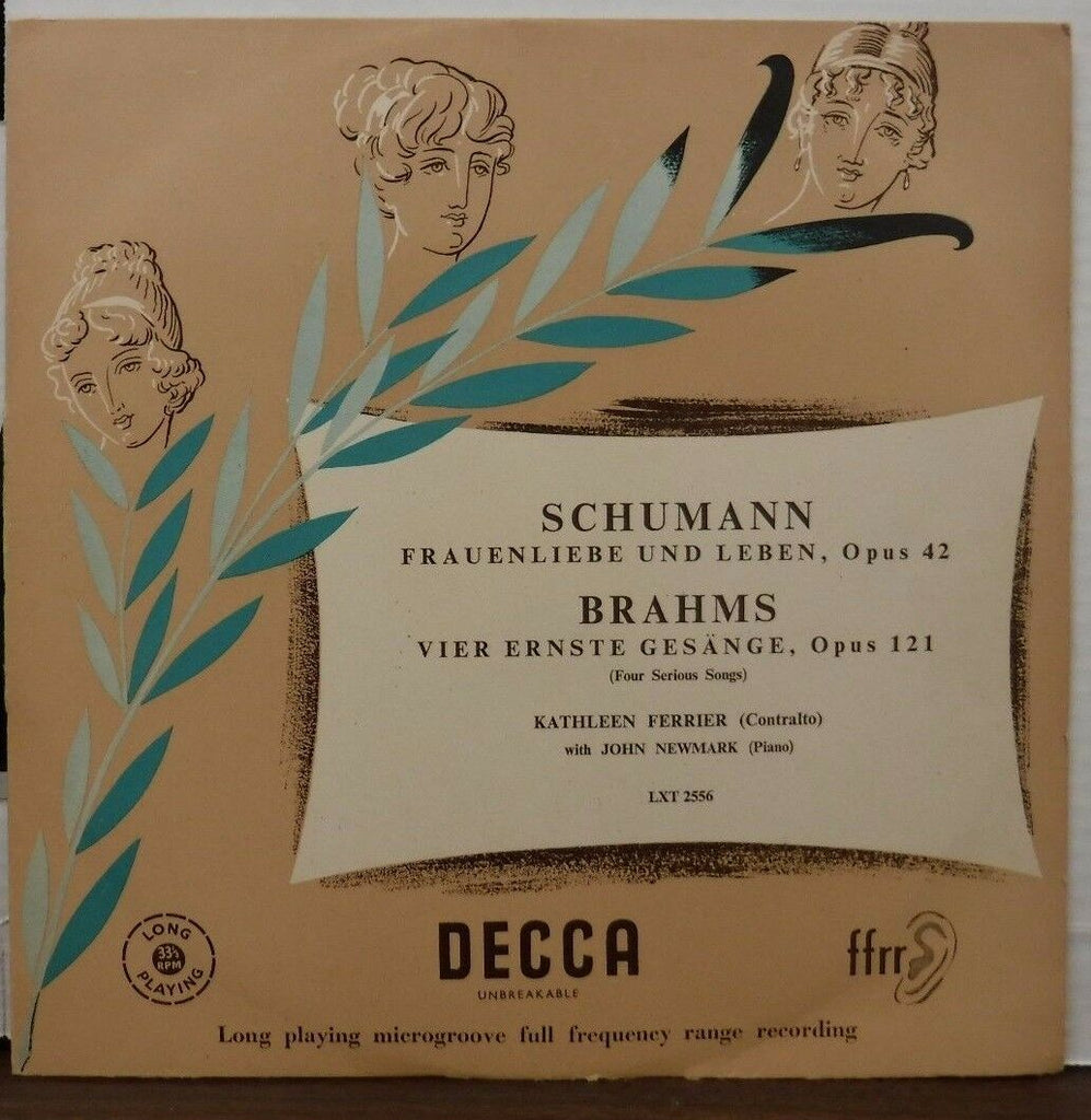 Schumann Frauenliebe Und Leben Brahms Vier Ernste Gesange LXT2556121816LLE