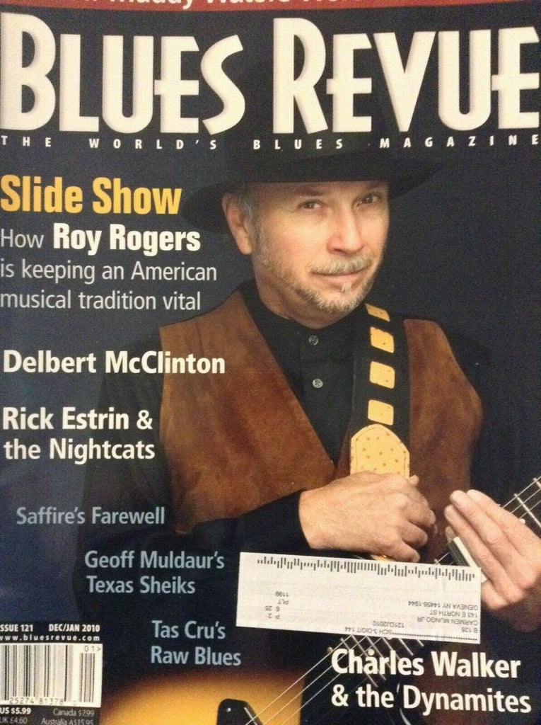 Blues Revue Magazine Roy Rogers Delbert McClinton Dec/Jan 2010 021119nonrh