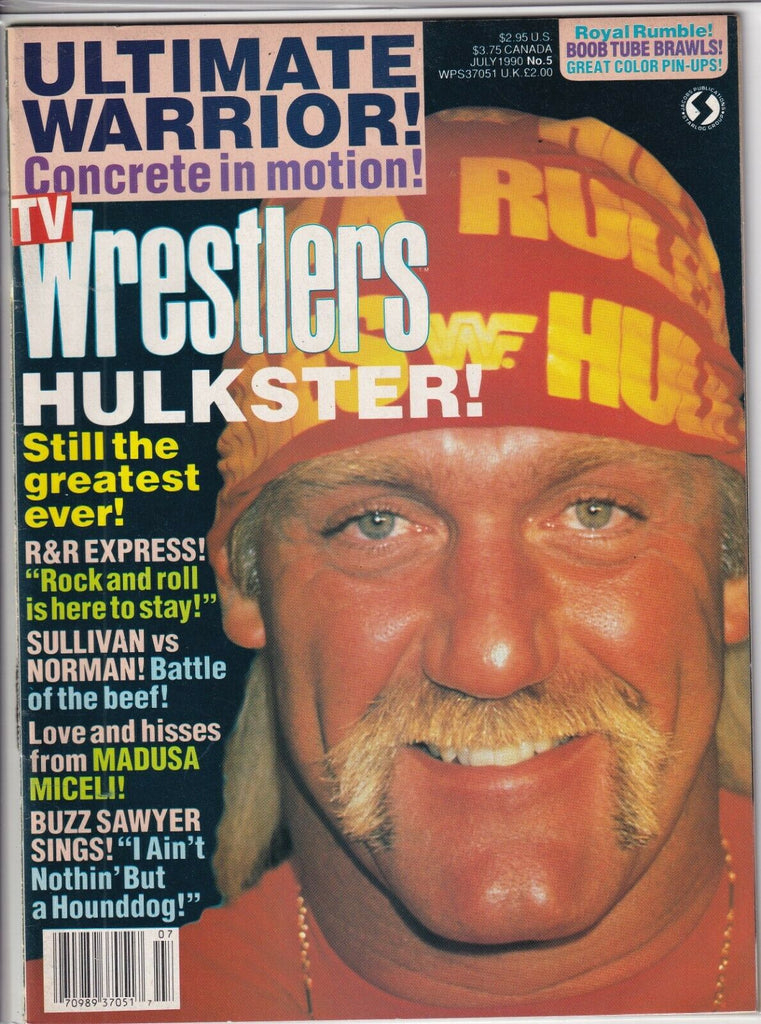 Tv Wrestlers Mag Hulk Hogan Ultimate Warrior R&R Express July 1990 091019nonr