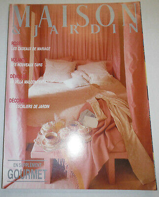 Maison & Jardin French Magazine Les Cadeaux De Mariage #322 April 1986 101414R1