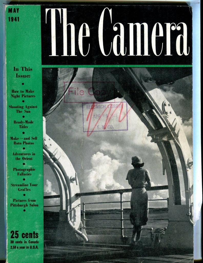 The Camera Magazine May 1941 Corbin Kohn GD 042617nonjhe