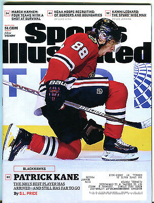 Sports Illustrated Magazine March 14 2016 Patrick Kane EX 051016jhe