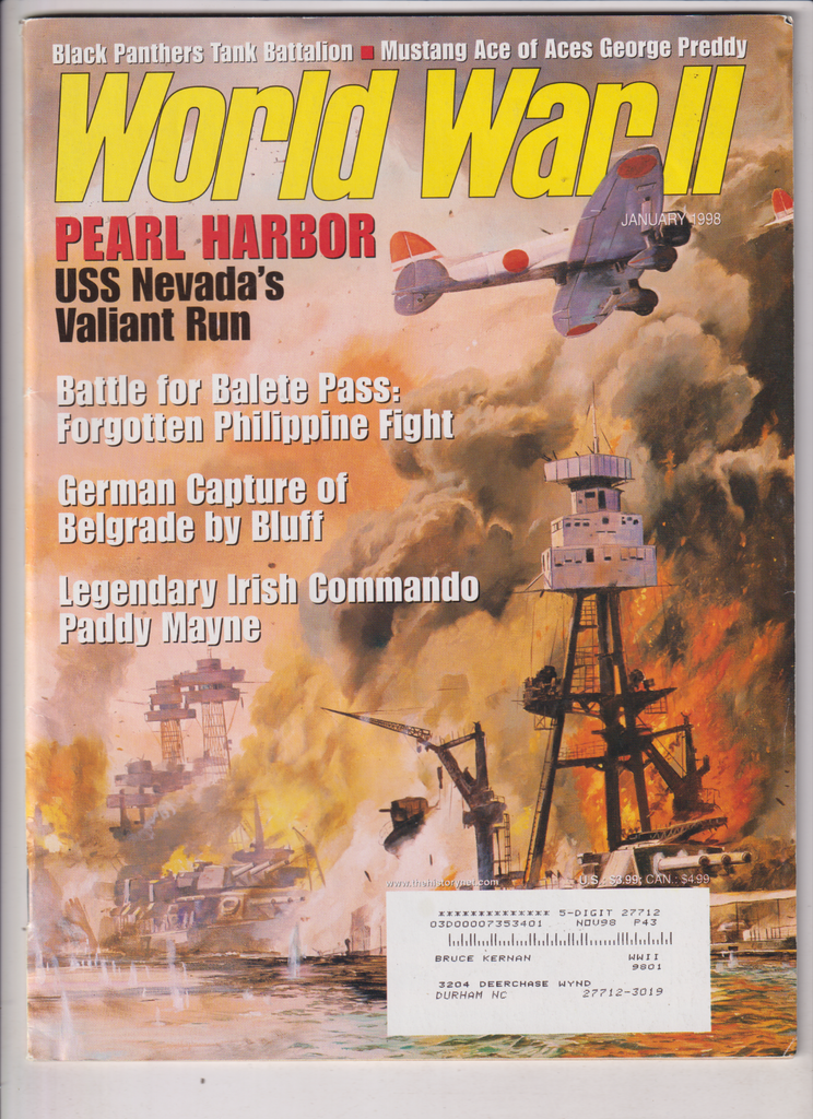 World War II Mag Pearl Harbor & Balete Pass January 1998 011320nonr
