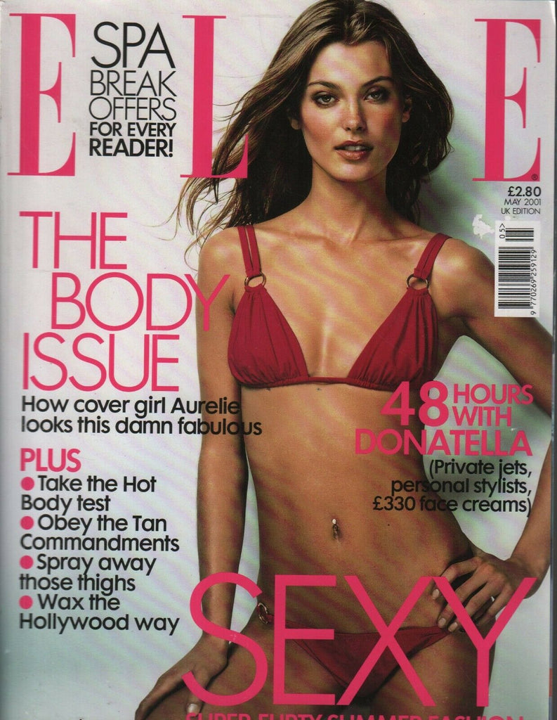 Elle UK Fashion Magazine May 2001Aurelie Donatella 102419AME