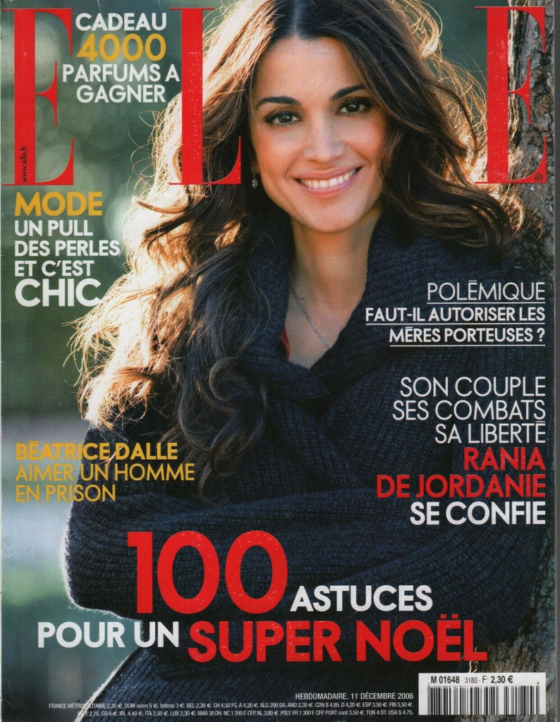 Elle French Fashion 11 Decembre 2006 Rania De Jordanie Beatrice Dalle 091919AME