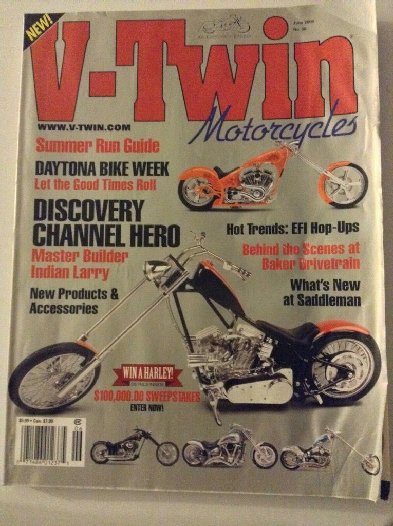 V-Twin Motorcycles Magazine Summer Run Guide June 2004 052019nonrh