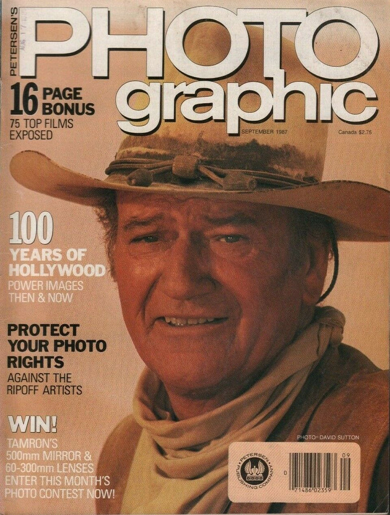 Photographic September 1987 John Wayne Natalie Wood Rita Hayworth 032119DBE